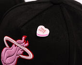Kappe Mitchell & Ness - All Heart - NBA - Miami Heat - Black