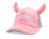Kappe Reflection Luxury Horny Cap - Pink Horns