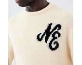 Strickpullover New Era - Branded Knit Sweater - Cream