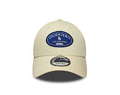 Kappe New Era - MLB Patch 9FORTY - LA Dodgers - Cream