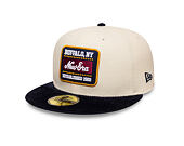 Kappe New Era - Branded Patch Cord 59FIFTY - Cream / Navy