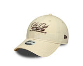Damen Kappe New Era - Branded Cafe Slogan 9TWENTY - Cream / Deep Auburn