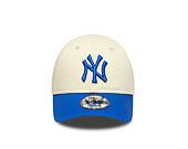 Kinder Kappe New Era - MLB Essential 9FORTY - NY Yankees - Cream / Blue