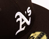 Kappe New Era - MLB Seasonal 59FIFTY - Oakland Athletics - Burnt Wood - Brown