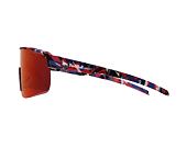 Sonnenbrille Red Bull SPECT - DAKOTA - Matt Blue/Burgundy - Red-Purple Mirror
