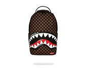 Rucksack Sprayground - Sharks In Paris Wtf Bubble Brown Check Backpack