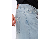 Jeans Karl Kani - Og K Washed Western Relaxed Baggy Jeans - Blau
