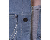 Jeansjacke Karl Kani - Kani Jeans Cropped Silver Denim Jacket