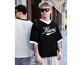 T-Shirt Karl Kani - Cursive Varsity Crochet Boxy T-Shirt Black