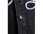 Hemd Ed Hardy - Mens Eagle And Stars Relaxed Denim Shirt - Black