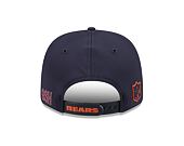 Kappe New Era - NFL 2026 Sideline 9SEVENTY Stretch-Snap - Chicago Bears - Team Color