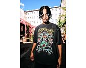 T-Shirt Ed Hardy - Battle Of The Dragons Relaxed Tshirt - Charcoal