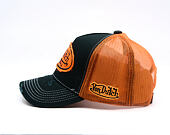 Kappe Von Dutch - Baseball - Vintage Distressed - Orange / Navy