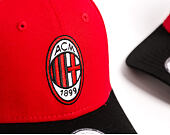Kinder Kappe New Era - Contrast Stitch 9FORTY - AC MILAN - Scarlet