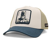 Kappe Capslab - Batman Trucker - Dark Knight Sketch - Off White / Blue