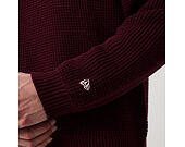 Pullover New Era - MLB Waffle Knit Crew - NY Yankees - Maroon