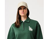 Pullover New Era - MLB Quarter Zip - LA Dodgers - Cilantro Green