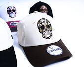 Kappe New Era - Branded Skull Pack 9FORTY - Stone / Light Brown
