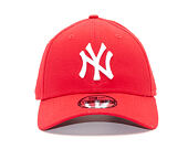 Kappe New Era - MLB Essential 9FORTY - NY Yankees - Scarlet / White