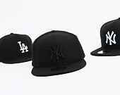 Kappe New Era - MLB Black on Black 59FIFTY - NY Yankees - Black