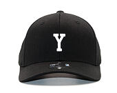 Kappe State of WOW ALPHABET - Yankee Baseball Cap Crown 2 Black/White Strapback