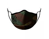Mund-Nasen-Schutz New Era Diamond Era - NY Yankees - Face Mask Woodland Camo