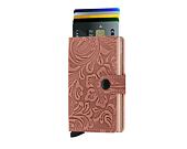 Geldbörse Secrid Miniwallet Ornament Rose