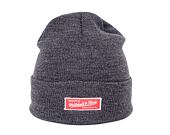 Mütze Mitchell & Ness Branded Roll Up Beanie Black