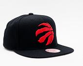 Kappe Mitchell & Ness - Team Ground 2.0 Snapback - Toronto Raptors - Black