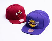 Kappe Mitchell & Ness - NBA Team Ground 2.0 Snapback - LA Lakers - Purple