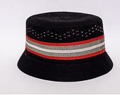 Hut Kangol Slick Stripe Bin Black