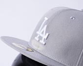 Kappe New Era - MLB Basic 59FIFTY - LA Dodgers - Grey / White