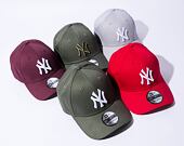 Kappe New Era - MLB Essential 39THIRTY - NY Yankees - New Olive / White