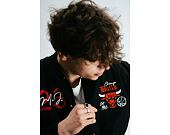 Jacke New Era x Adam Wave Chicago Bulls Tribute Bomber Black / Red