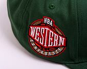 Cap Mitchell & Ness NBA Conference Patch Snapback HWC Seattle Supersonics Grün