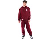 Trainerhose New Era League Essentials Joggers Detroit Tigers Cardinal / Optic White