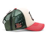 Kappe Capslab - Trucker Tom & Jerry - Tom & Jerry - Sand / Green / Red
