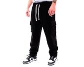 Trainerhose New Era Cargo Joggers Black / White