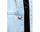 Jacke Karl Kani OG Denim Trucker Jacket hell dirty blue