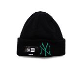 Kinder Mütze New Era MLB Kids League Essential Beanie - NY Yankees - Black / Melachite Green