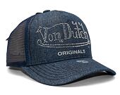 Kappe Von Dutch Trucker Fargo - Cotton Twill - Denim Blue