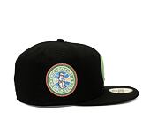 Kappe New Era 59FIFTY MLB Style Activist Chicago Cubs Cooperstown Black / Green