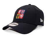Kappe New Era 9FORTY National Team - Czech Republic Navy