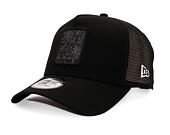 Kappe New Era 9FORTY Trucker National Team - Tschechien Schwarz / Schwarz