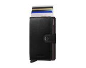 Geldbörse Secrid Miniwallet Original Black & Brown
