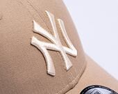 Kappe New Era - MLB Essential 9FORTY - NY Yankees - Camel / Stone