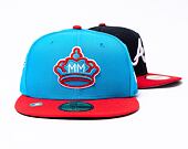 Kappe New Era 59FIFTY MLB "2021 City Connect" Official Miami Marlins - Team Color