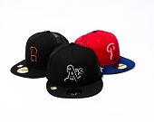 Kappe New Era 59FIFTY MLB "2022 Batting Practice" Oakland Athletics - Black