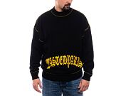 Strickpullover Wasted Paris Sweater WP Reverse Kingdom Black/Gold