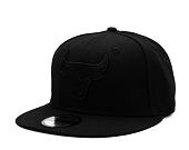 Kappe New Era - NBA Black on Black 59FIFTY - Chicago Bulls - Black
